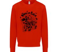 Join il Nostro Coven Divertente Zucca di Halloween Bambini Felpa Maglione