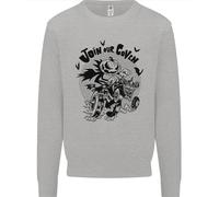 Join il Nostro Coven Divertente Zucca di Halloween Bambini Felpa Maglione