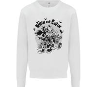 Join il Nostro Coven Divertente Zucca di Halloween Bambini Felpa Maglione