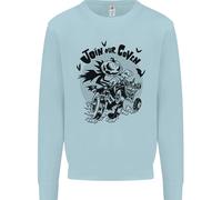Join il Nostro Coven Divertente Zucca di Halloween Bambini Felpa Maglione