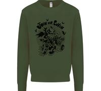 Join il Nostro Coven Divertente Zucca di Halloween Bambini Felpa Maglione