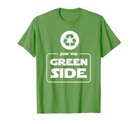 Join The Green Side divertente Eco Recycle Ecologist T-Shirt regalo Maglietta