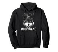 Join The Wolf Gang Protettori degli Animali Felpa con Cappuccio