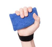 joingood Cuscino per contrattura delle dita,Separatore per dita protezione per palmo,Cuscino per la contrattura delle dita per la riabilitazione dell'ictus emiplegico,Artrite,Crollo della pelle(Blu)