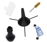 JOINPAYA 1 Impostato Kit di pulizia piccolo bocchini In piedi scrubber per a tromba strumento musicale pennello kit pulizia calzante tromba muta accessori per trombone plastica