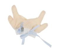 JOINPAYA 1 Paio Smetti Di Mangiare i Guanti Per i Senza Guanti Protettivi Per Succhiare Il Pollice Per Il Pollice Infantile Tappo Penna Kit Filato Di Cotone Sky-blue