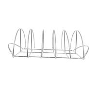 JOINPAYA 1 Pezzo griglia Grates Acciaio Inossidabile all'aperto Carbone Accessorio per Barbecue ripiano per Costole per Uso Domestico affumicatore a Costine Barbecue Resistente Argento