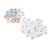 JOINPAYA 1 Set Blocchi Aritmetici Gioco Di Matematica in Legno Giocattoli Matematici Creativi Giocattolo Di Conteggio Intellettuale Giocattolo Interattivo Di Matematica Di Legno