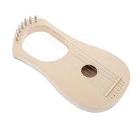 JOINPAYA 1 Set Di Lyre In Legno Fatto In Casa Arpa Arpa Arpa Retrone Semplice Arpa Arpa Arpa Hardware Violino Materiale Di Produzione Arpa Arpa Tuning Arpa Arte Arte Arpa Arpa Beige Metal