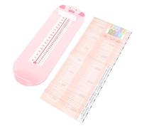 JOINPAYA 1 Set metro a nastro di adesivi animali per bambini tabella di per i bambini adesivi per adesivi D per applicato adesivo autoadesivo rosa