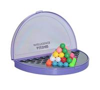 JOINPAYA 1 Set Piramide di giocattoli di saggezza toys per adulti giocattolo gioco logico giocattolo di perline giocattolo di intelligenza per Viola,porpora