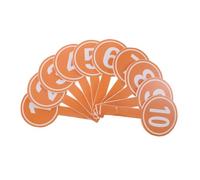 JOINPAYA 10 Paddle Voto Numerate in Schiuma Resistenti e Colorate Schede Punteggio per Sportivi e Votazioni in Classe Strumenti Versatili per Gestione e