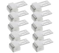 JOINPAYA 10 Pezzi Clip a Molla in Metallo per Divano, Kit di Riparazione Supporto Cuscino e Morsetto Regolabile, Accessori Mobili per Stabilità e Riduzione Rumore, Installazione Semplice