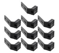 JOINPAYA 10 Pezzi Ganci per Bilanciere in Plastica Supporto Squat Rack Stabile per Palestra Porta Bilanciere e Fasce di Resistenza Organizer Salvaspazio e Protettivo per Attrezzatura