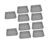 JOINPAYA 10 Pezzi Sottovasi per Fioriere Vassoi Resistenti all per Piante Base per Fioriere Diverse Colorazioni per Bonsai e Piante Design Antiscivolo e Sfading