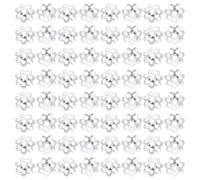 JOINPAYA 1000pezzi Tappi per Perline Fiore in Ferro Distanziatori Cavi per Creazione Gioielli DIY Bracciali Collane Fai da Te
