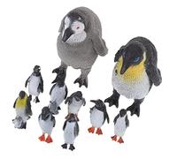 JOINPAYA 10pezzi Giocattolo Animale Pinguino Realistico Di Animale Polare Per Ragazzo Ragazza Divertenti Figure Pinguini Sicuro Gioco Educativo Per Sviluppo Cognitivo e Immaginativo