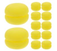 JOINPAYA 12 Pezzi Bigodini Rullo di Spugna per Chioma, Arricciacapelli in Spugna senza Calore, Accessori per Styling Chioma Donna, Effetto Riccio Naturale senza Danni, Leggeri e Facili