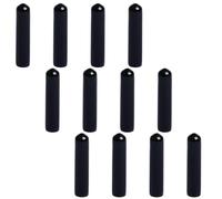 JOINPAYA 12 Pezzi Tappi Versatori per Liquori in Gomma Nera Antipolvere, Copri Beccuccio Sigillante per Bottiglie, Accessori per Cucina e Bar, Protezione Versatori Vino e Aceto