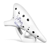 JOINPAYA 12foro Ocarina Professionale Ceramica Con Strumento Musicale Per Iniziare Suonare Design Ergonomico e Portatile Ottimo Per Amanti Della Musica
