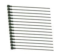 JOINPAYA 15 Pezzi Steli Floreali Artificiali Verdi per Composizioni Floreali Fai da Te Bastoncini Estensibili Leggeri per Piante Supporto per Fiori e Decorazioni Creative