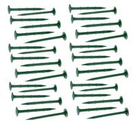 JOINPAYA 150 Pezzi Chiodi per Pavimenti spighe da Giardino Pesante Pali in Tessuto paesaggistico picchetto di Fissaggio per Il Campeggio picchetti per Giardino plastica Green