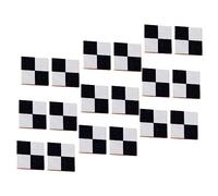 JOINPAYA 18pezzi Miniature Wooden Dollhouse Floor Realistic and Checkered Design for Kitchen Bathroom Living Room Bedroom Landscape Decor