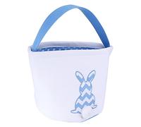 JOINPAYA 1pezzi Cesta Pasquale Mano Blu Per Dolci e Regali Per e Decorazioni Domestiche