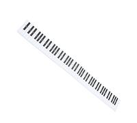 JOINPAYA 1pezzi Guida Pratica Per Pianoforte Carta Riferimento Standard Per Insegnamento e Apprendimento Per Iniziare Pianoforte Colore Bianco