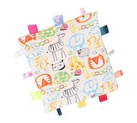 JOINPAYA 1pezzi Soothing Towel Multi-colored Plush for Infants Versatile Handkerchief and Comforting Toy for Playtime and Comfort Needs