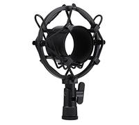 JOINPAYA 1pezzi Supporto Microfono Antivibrazione Riduce Rumori Di Fondo e Per Registrazioni Professionali Leggero e Accessorio Portatile Per Studi e Uso Esterno