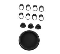 JOINPAYA 1set Accessori Professionali Per Fusti Vuoti Include Coperture Per e Copertura Posteriore Resistente Batteristi