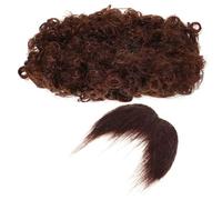 JOINPAYA 1set Afro Per Costumi Da Pirata Con Barba Finta Accessori Per Halloween e Feste Tema Adatti Diverse Occasioni Design Divertente e Materiali Morbidi Per Look Autentico