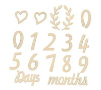 JOINPAYA 1set Biglietti Mensili Per Per Festeggiare La Del Tuo e Commemorare Primi Anni Accessorio Per Foto Compleanno e Shower