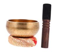 JOINPAYA 1set Ciotole Cantanti Tibetane Con Cuscino Meditazione Yoga e Relax Strumento Per Preghiere e Spirituale
