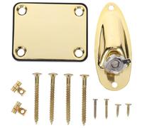 JOINPAYA 1set Piastra Jack Per Chitarra Elettrica Di Resistente e Leggera Compatibile Con Strumenti Musicali Standard Facile Installazione e Sostituzione