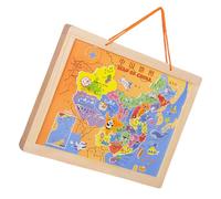 JOINPAYA 1set Puzzle Mappa Del e Mappa Della Per Educativo Per Apprendimento e Cooperazione Cognitivo Per Infantile