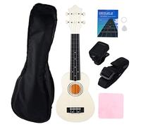 JOINPAYA 1set Ukulele Per Adulti Strumento Musicale Acustico Leggero Completo Con Borsa Accordatore e Cinghia Per Iniziare Suonare e Sviluppare La Creatività