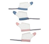 JOINPAYA 2 Paia Coperchio di stoffa a mano. da guanto anti succhia pollice Morso kit per unghie arresto della suzione delle dita il smette di succhiarsi il dito nylon