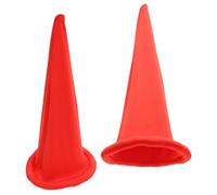 JOINPAYA 2 Pezzi Cappello Nano Rosso Facile da Indossare in Poliestere e Adatto alla Maggior Parte delle Dimensioni della Testa, Accessorio per Costume da Gnomo per Cosplay Halloween