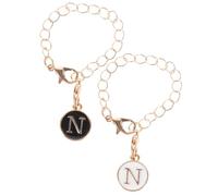 JOINPAYA 2 Pezzi Charm Lettering per Tazze Accessori per Appendere Maniglie Resistente e Creativo per Borse e Tazze Accessorio Decorativo