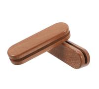 JOINPAYA 2 Pezzi Coperture Maniglia Legno per e Wok Antiscottatura e Antiscivolo per Barbecue all e Design Ergonomico per Maggiore Sicurezza e Comfort