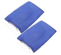 JOINPAYA 2 Pezzi pala da neve per auto pale da ghiaccio dispositivo di rimozione auto neve attrezzo nevicare di neve rimozione del ghiaccio professionale spazzaneve per auto AbS Blu