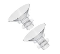 JOINPAYA 2 Pz convertitore per tiralatte inserti flangiati per tiralatte inserti flangiati di ricambio tiralatte indossabile inserti flangiati in silicone flessibile sostituire