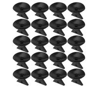 JOINPAYA 20 Pezzi Estrattore di Lampadine Ventosa in Plastica Nera, Strumento Versatile la Sostituzione Facile di Lampadine LED e Alogene in Casa e Emergenze