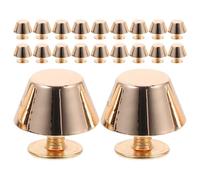 JOINPAYA 20 Pezzi Piedi di Borsa in Lega di Zinco Borchie a Punta per Fondo Borsa Ferramenta per Borse Fai da Te Punte Borchie Piccole per Accessori Artigianali