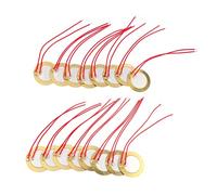 JOINPAYA 20pezzi Disco Per Batteria Trigger Piezoelettrico in Componente Guarnizione Per Pellicola Buzzer Basso Consumo Energetico e Sensibilità Adatto Per Pedali e Strumenti Fai Da Te