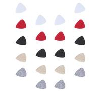 JOINPAYA 20pezzi Felt Ukulele Picks Mixed Colors Heart Shape Musical Picks for Guitar Players for Beginners and Experienced Musicians