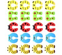 JOINPAYA 20pezzi Fermaporta Sicuro Per Per Porta Con Animali Colorati Sicurezza Per Casa e Famiglia