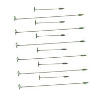 JOINPAYA 20pezzi Supporto per Piante da Vaso Aste di Fissaggio per Steli Singoli Stativo Sostegno per Piantine da Giardino Robustezza Leggera per Arbusti Pomodori e Fiori Design Verde